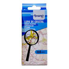 LUPA DE CRISTAL HAND 10X50MM (1002)