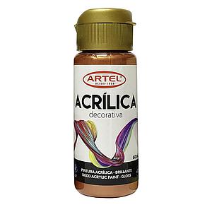 PINTURA ACRILICA ARTEL 60ml DECO METALICO COBRE  N° 993