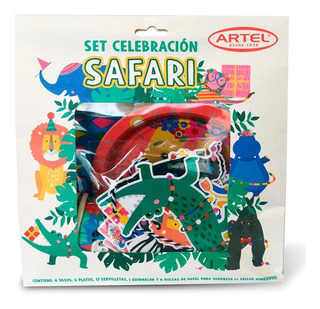 SET CELEBRACION JUNGLE SAFARI ARTEL ( DESC. )