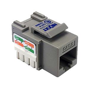 JACK NEXXT Cat6 TIPO 110 KEYSTONE GRIS