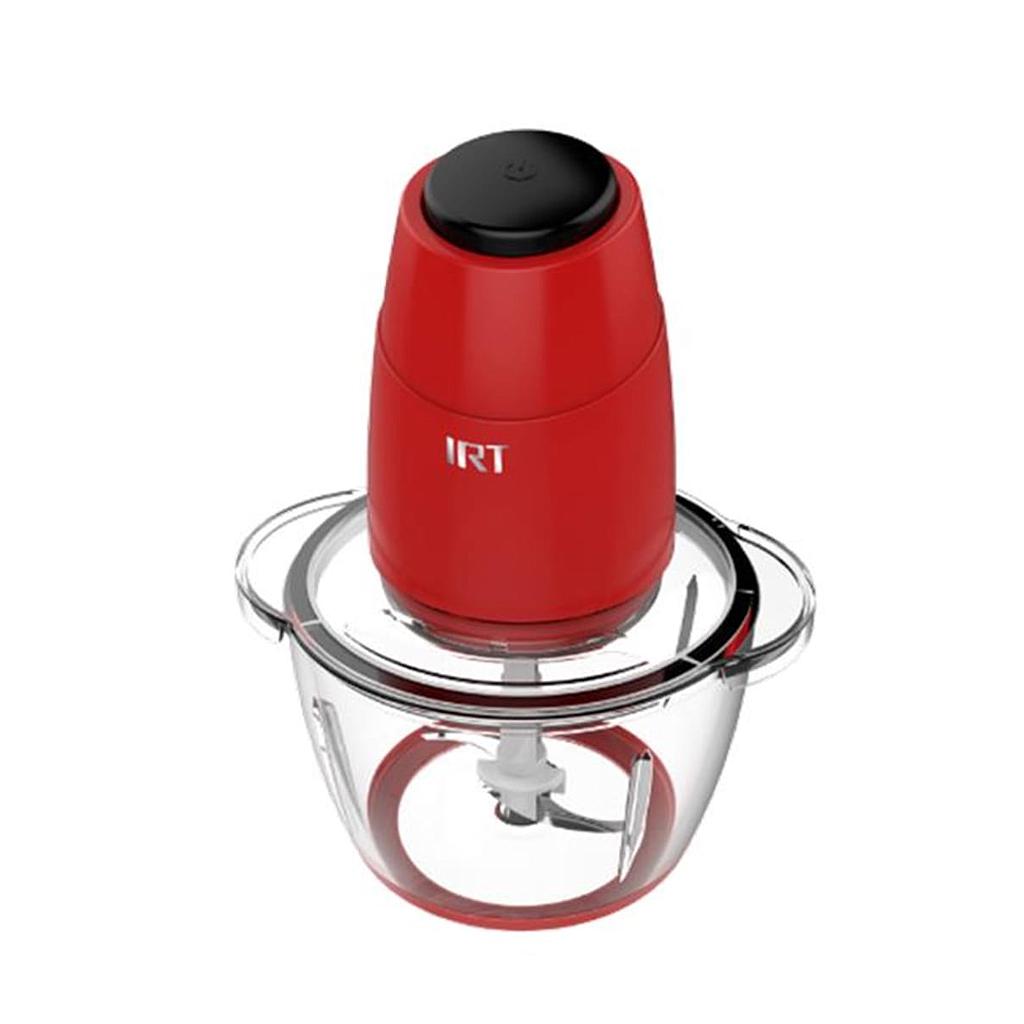PICADORA DE ALIMENTOS IRT ROJA BOWL VIDRIO 350W