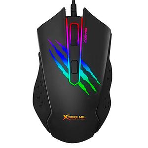 MOUSE GAMER XTRIKE ME GM-203 3600DPI 6 BOTONES