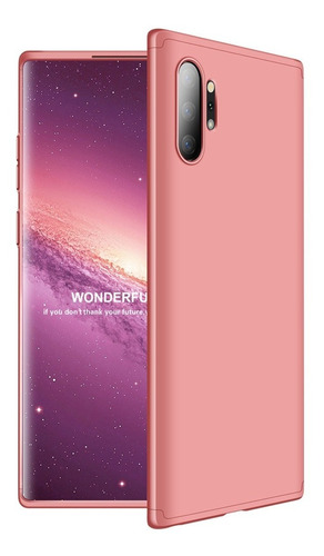 CARCASA GKK 360° SAMSUNG NOTE 10 PLUS ROSADA