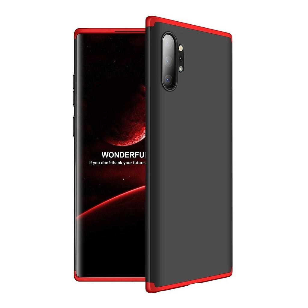 CARCASA GKK 360° SAMSUNG NOTE 10 ROJA CON NEGRO