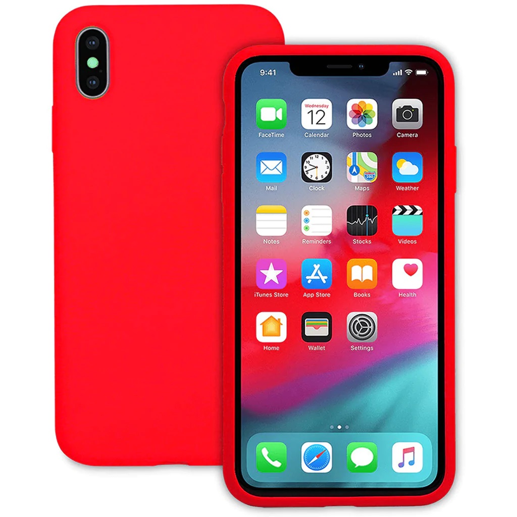 CARCASA COFOLK SLIM IPHONE XS MAX ROJA