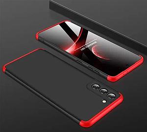 CARCASA GKK 360° SAMSUNG S21 PLUS ROJA CON NEGRO