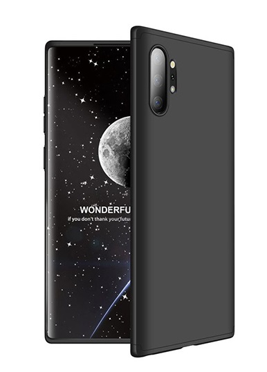 CARCASA GKK 360° SAMSUNG NOTE 10 PLUS NEGRA