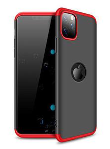 CARCASA GKK 360° IPHONE 11 PRO MAX ROJA CON NEGRO