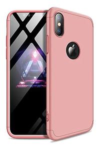 CARCASA GKK 360° IPHONE XS MAX ROSADA