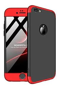 CARCASA GKK 360° IPHONE 7/8 ROJA CON NEGRO