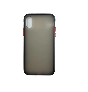 CARCASA COFOLK JELLY CANDY IPHONE X/XS NEGRA