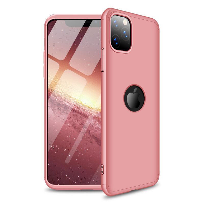 CARCASA GKK 360° IPHONE 11 PRO ROSADA
