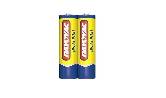 PILA RAYOVAC DE CARBON ZINC AAA x 2 UND