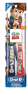 PACK CEPILLO ORAL-B TOY STORY SUAVE +3 2X1UNID.