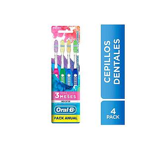 CEPILLOS ORAL-B SUAVE 4 UNIDADES