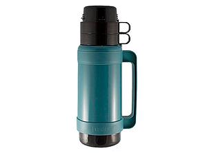 TERMO THERMOS PLASTICO COLOR PETROLEO 1.8LT.