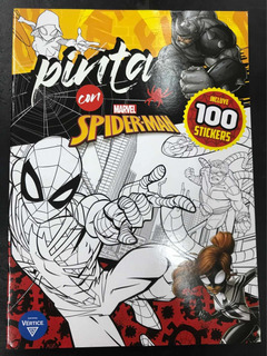 LIBRO DE ACTIVIDADES SPIDERMAN 100 STICKERS EDIT. VERTICE