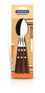 JUEGO DE CUCHARAS DE MESA TRAMONTINA 3 PIEZAS