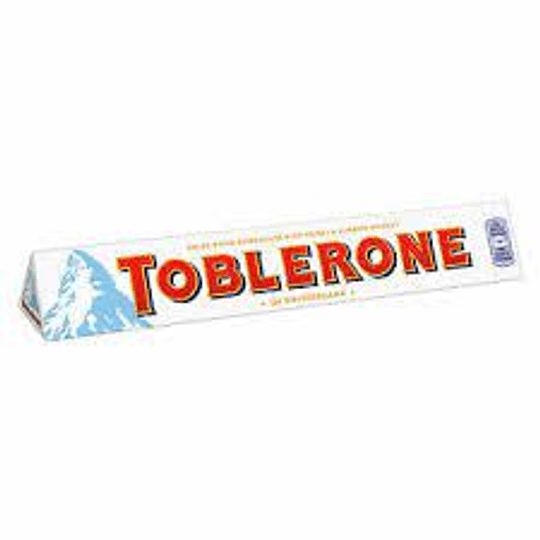 CHOCOLATE BLANCO TOBLERONE LECHE 100GRS.
