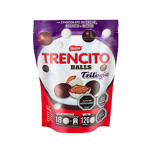 CHOCOLATE MACKAY TRENCITO BALLS 120 GRS ( DESC. )