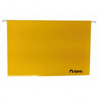 CARPETA TORRE COLGANTE AMARILLA B/METAL