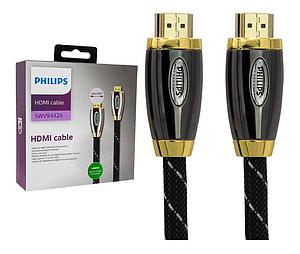 CABLE HDMI BLINDADO PHILIPS 3.6 MTS M/M SWV9442A/94