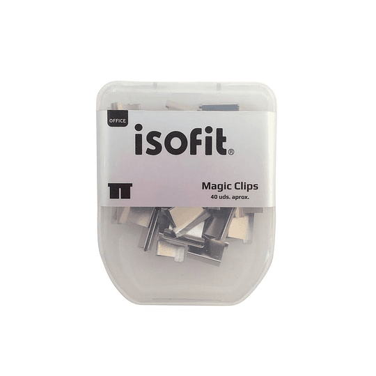 REPUESTO MAGIC CLIPS ISOFIT 40 UNIDADES ( CH )