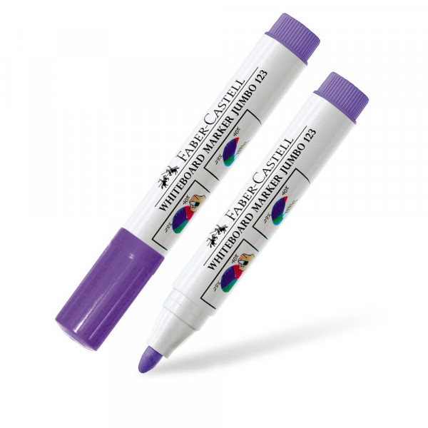 PLUMON FABER PIZARRA JUMBO 123 LILA