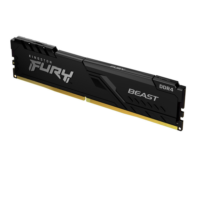 MEMORIA RAM KINGSTON HYPERX FURY 8GB/3200MHz/DDR4/CL16-288 UDIMM NEGRO