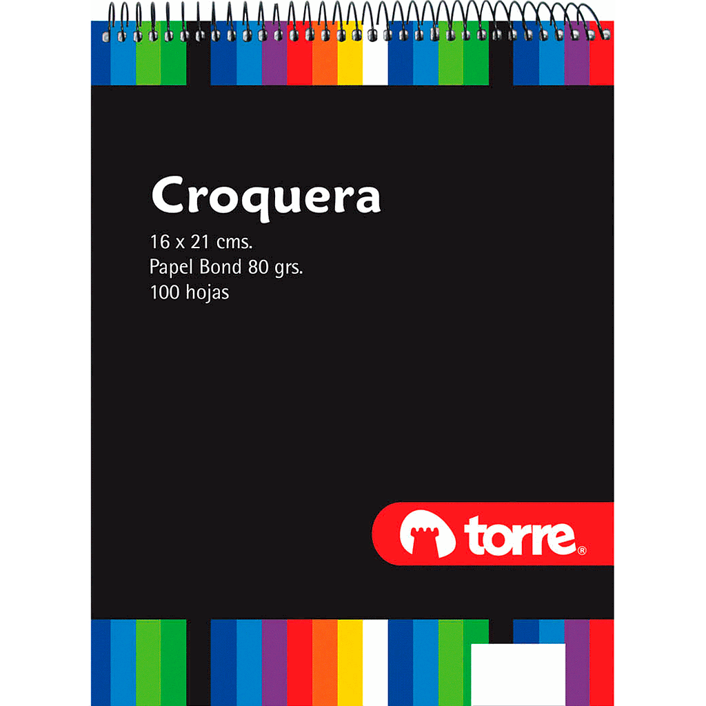 BLOCK CROQUERA TORRE 100 Hjs 16 x 21 ( CM )