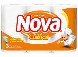 TOALLA NOVA CLASICA X 3 UNID.