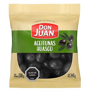 ACEITUNAS HUASCO DON JUAN 200GRS.