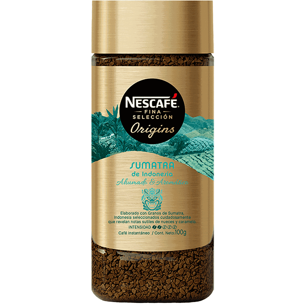 NESCAFE FINA SELECCION ORIGINS SUMATRA 100 GRS GRANULADO