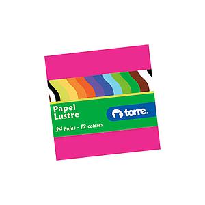 FAJO PAPEL LUSTRE TORRE 10 X 10 ( CM )