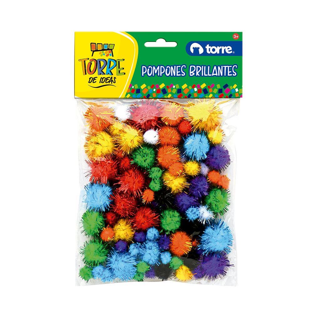 POMPONES BRILLANTE TORRE +3
