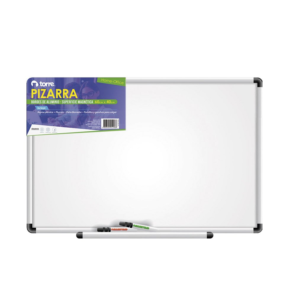 PIZARRA ACRILICA MAGNETICA TORRE 40 x 60 Cms.