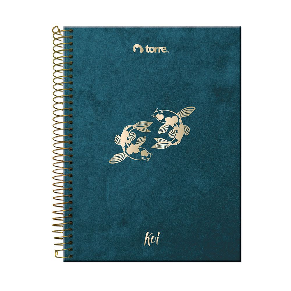 CUADERNO TORRE BOOK 7mm 120 Hjs 1/2 VELVET 