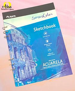 BLOCK CROQUERA ACUARELA  A4 TORRE 30 Hjs 230GR 21,0 x 29,7 CM