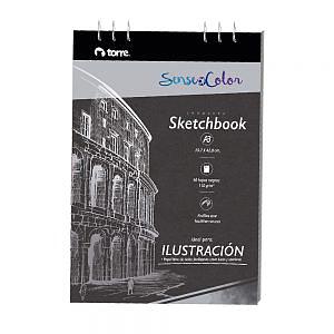 BLOCK CROQUERA ILUSTRACION  BLACK A3 TORRE 30 Hjs  29.7 x 42.0 CM