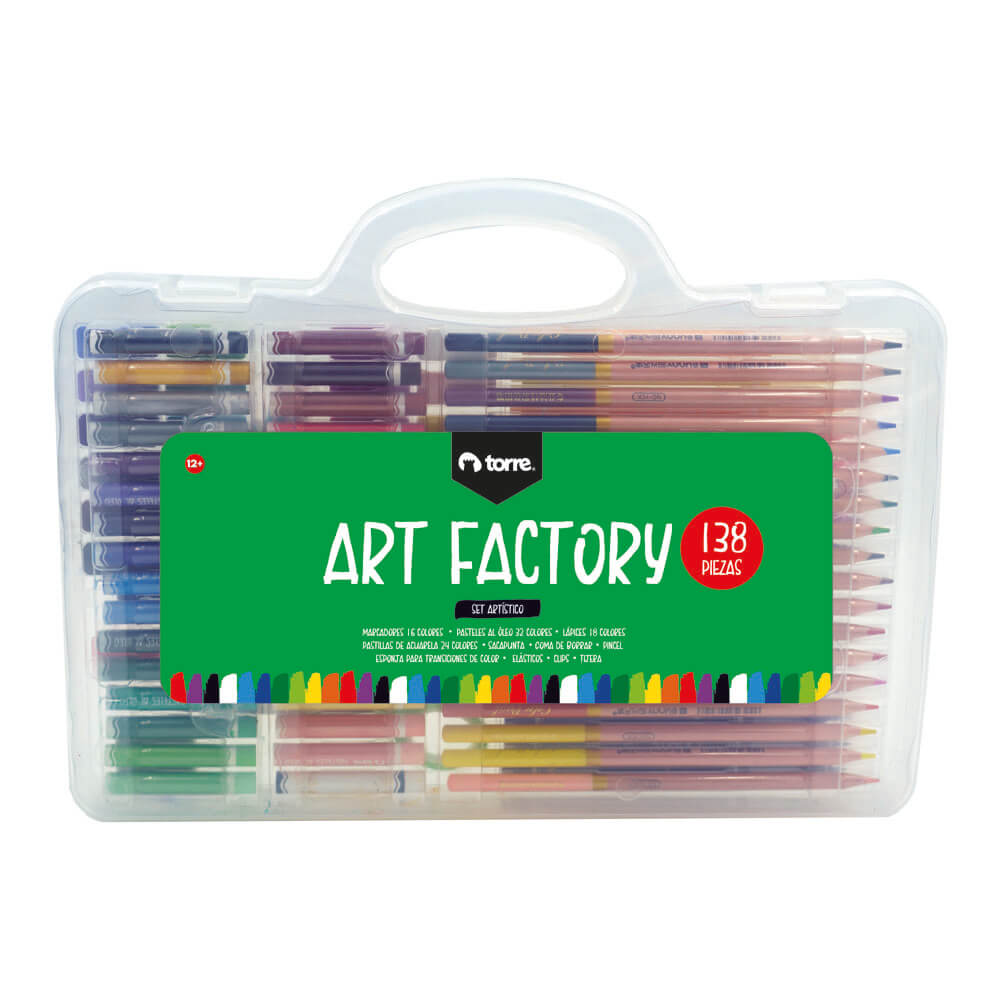 SET ARTISTICO TORRE FACTORY 138 PZS.
