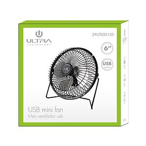 VENTILADOR DE ESCRITORIO ULTRA USB MINI FAN 29UTX00120