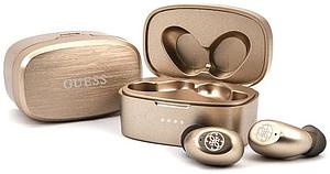 AUDIFONOS BLUETOOTH 5.0 GUESS V5 C/MIC DORADO