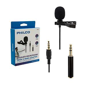 MICROFONO DE SOLAPA PHILCO LAVAILER  PARA PC/TELEFONO LA224