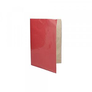 CARPETA PLASTIFICADA COLOR ROJA ( CH )