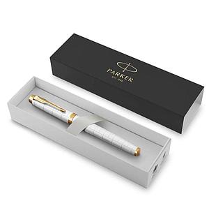 ROLLER BALL PARKER IM PREMIUM PEARL TINTA NEGRA (2143646)