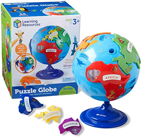 PUZZLE GLOBO TERRAQUEO 14PZS. (LER-7735) 3+