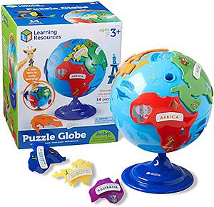 PUZZLE GLOBO TERRAQUEO 14PZS. (LER-7735) 3+