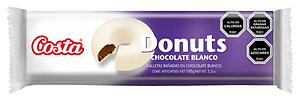 GALLETA COSTA DONUTS CHOCOLATE BLANCO 105GRS.