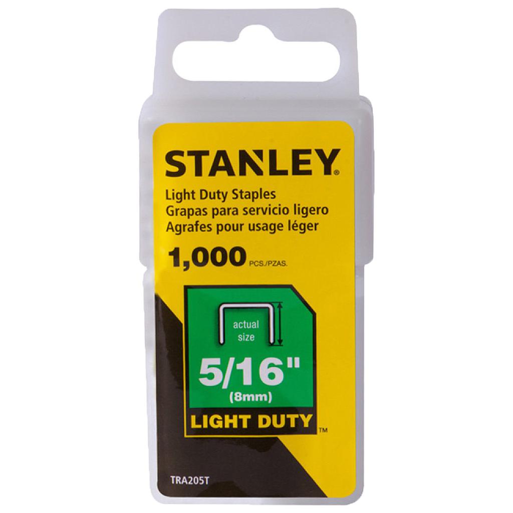 GRAPAS STANLEY 5/16" P/TRABAJOS LIVIANOS