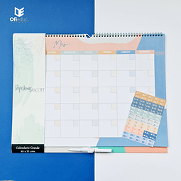 CALENDARIO MENSUAL ASCOTT 20HJS. 48X35CMS ( DESC. )